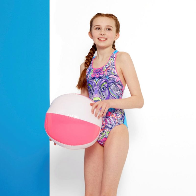 Maru - Simba Pacer Rave Back Girls Swimsuit - Multi