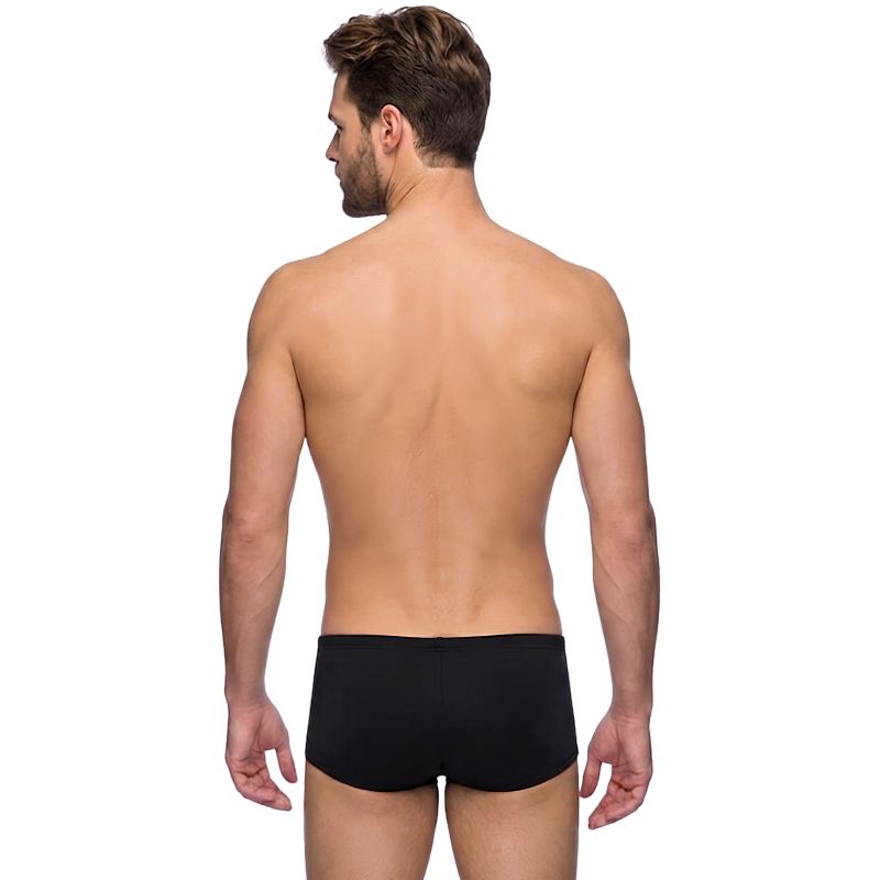 Maru - Solid Black Pacer Trainer Mens Trunk