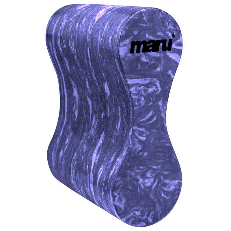 Maru - Swirl Pull Buoy - Dark Purple/Purple