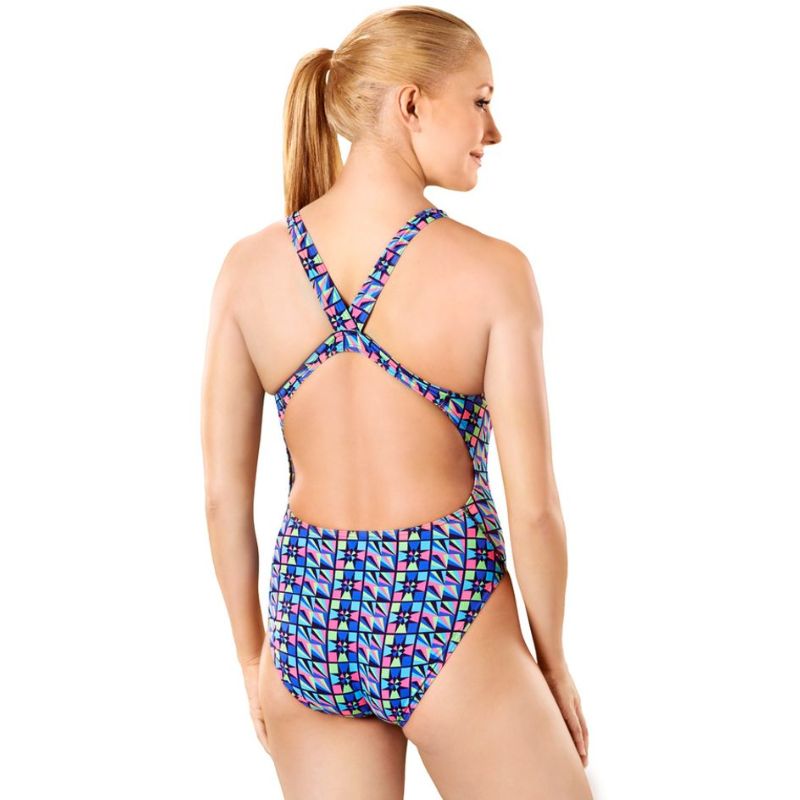 Maru - Zazou Pacer Vault Back Ladies Swimsuit - Blue