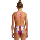 Meadore Ladies Swimwear - Berry Gypsy Bare Back One Piece