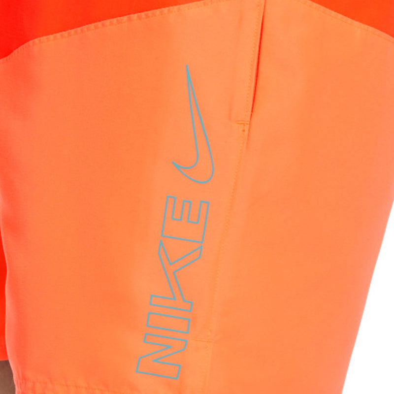 Nike - Block Swoosh 5" Volley Short (Atomic Orange)