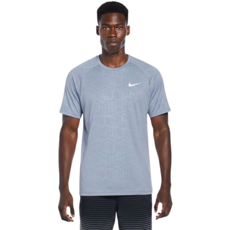 Nike - Blocks Short Sleeve Hydroguard (Ashen Slate)