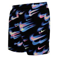 Nike - Boy's Asteroid Aop 4" Volley Short (Black)