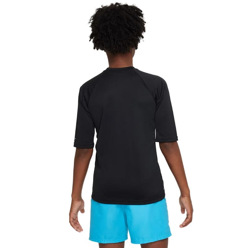 Nike - Boys Essential Short Sleeve Hydroguard (Black)