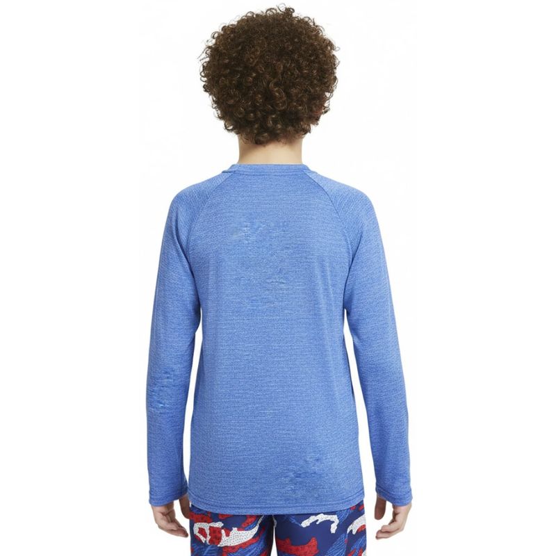 Nike - Boys Heather Long Sleeve Hydroguard (Game Royal)