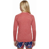 Nike - Boys Heather Long Sleeve Hydroguard (University Red)