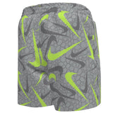 Nike - Boy's Pebble Aop 4" Volley Short (Wolf Grey)