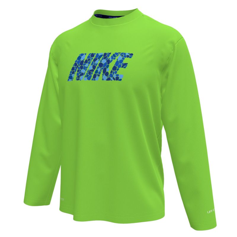 Nike - Boys Pebble Dri-FIT UV Long Hydroguard (Voltage Green)
