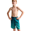 Nike - Boy's Pebble Fade 7" Volley Short (Green Abyss)