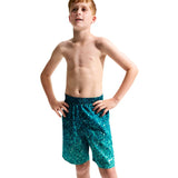 Nike - Boy's Pebble Fade 7" Volley Short (Green Abyss)