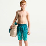 Nike - Boy's Pebble Fade 7" Volley Short (Green Abyss)