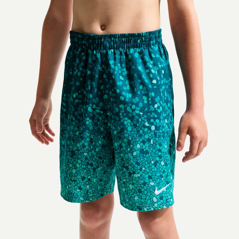 Nike - Boy's Pebble Fade 7" Volley Short (Green Abyss)
