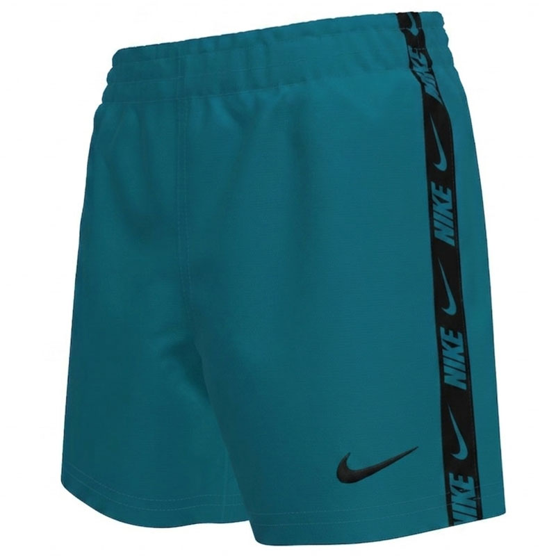 Nike - Boy's Swim Breaker Logo Tape 4" Volley Short (Energy)