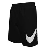 Nike - Boy's Swim Breaker Specs 7" Brief-Lined Volley Short (Black)