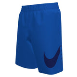 Nike - Boy's Swim Breaker Specs 7" Brief-Lined Volley Short (Blue Crystal)