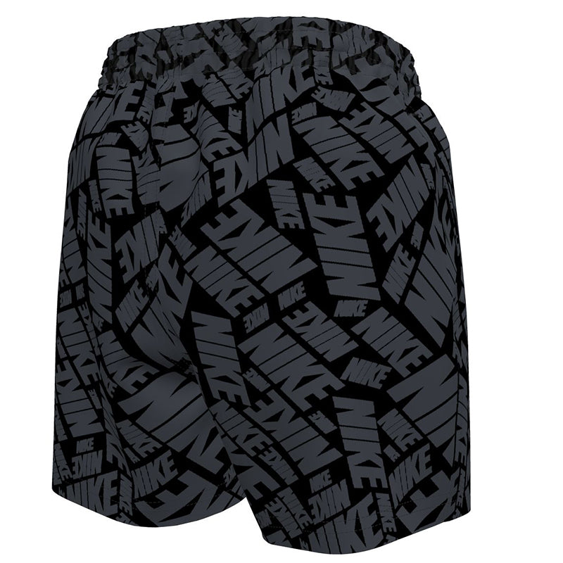 Nike - Boys Tossed Block 4" Volley Short (Black)