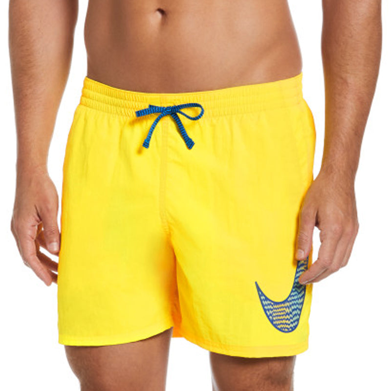 Nike yellow swim shorts online