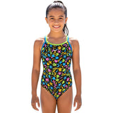 Nike - Girl's Fun Forest T-Crossback One Piece (Black)