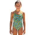 Nike - Girl's Fun Forest T-Crossback One Piece (Washed Teal)