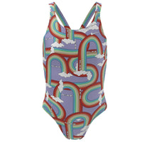 Nike - Girls Hydrastrong Multiple Prints Fastback One Piece (Multi)