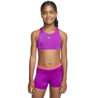 Nike - Girl's JDI Crossback Sport Bikini And Short Set (Vivid Purple)