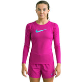Nike - Girls' Swoosh Long Sleeve Hydroguard (Pink Prime)