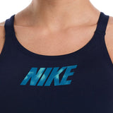 Nike - Hydrastrg Blst Blk Fastback One-Piece (Midnight Navy)