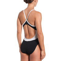 Nike - Hydrastrong Fly Racerback Ladies One Piece (Black/White)