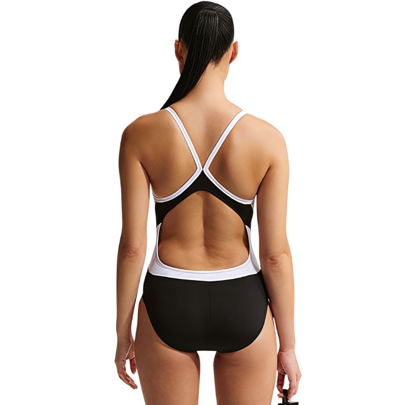 Nike - Hydrastrong Fly Racerback Ladies One Piece (Black/White)