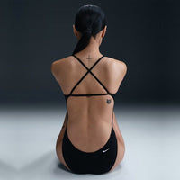 Nike - Hydrastrong Multi Graphic Adjustable Crossback One Piece (Black)