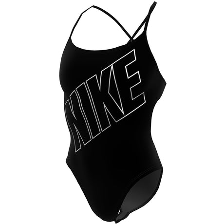 Nike - Hydrastrong Multi Graphic Adjustable Crossback One Piece (Black)