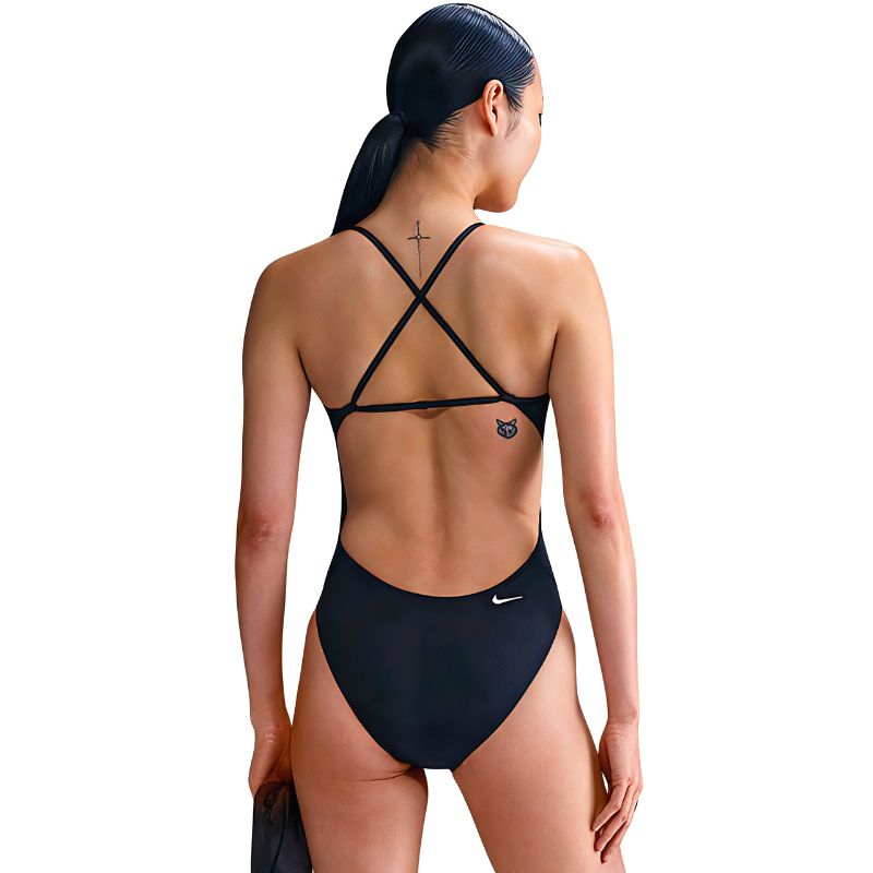 Nike - Hydrastrong Multi Graphic Adjustable Crossback One Piece (Black)
