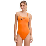 Nike - Hydrastrong Multi Graphic Adjustable Crossback One Piece (Bright Ceramic)