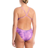 Nike - Hydrastrong Multi Print Cutout One Piece (Lt Magenta)