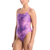 Nike - Hydrastrong Multi Print Cutout One Piece (Lt Magenta)