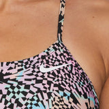 Nike - Hydrastrong Multi Print Cutout One Piece (Pink Bloom)