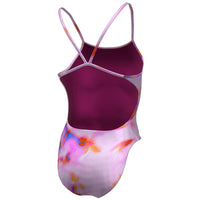 Nike - Hydrastrong Multi Print Cutout One-Piece (Pink Foam)