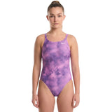 Nike - Hydrastrong Multi Print Fastback One Piece (Lt Magenta)