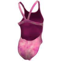 Nike - Hydrastrong Multi Print Fastback One Piece (Pink Foam)