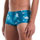 Nike - Hydrastrong Multi Print Men's Square Leg Brief (Green Abyss)