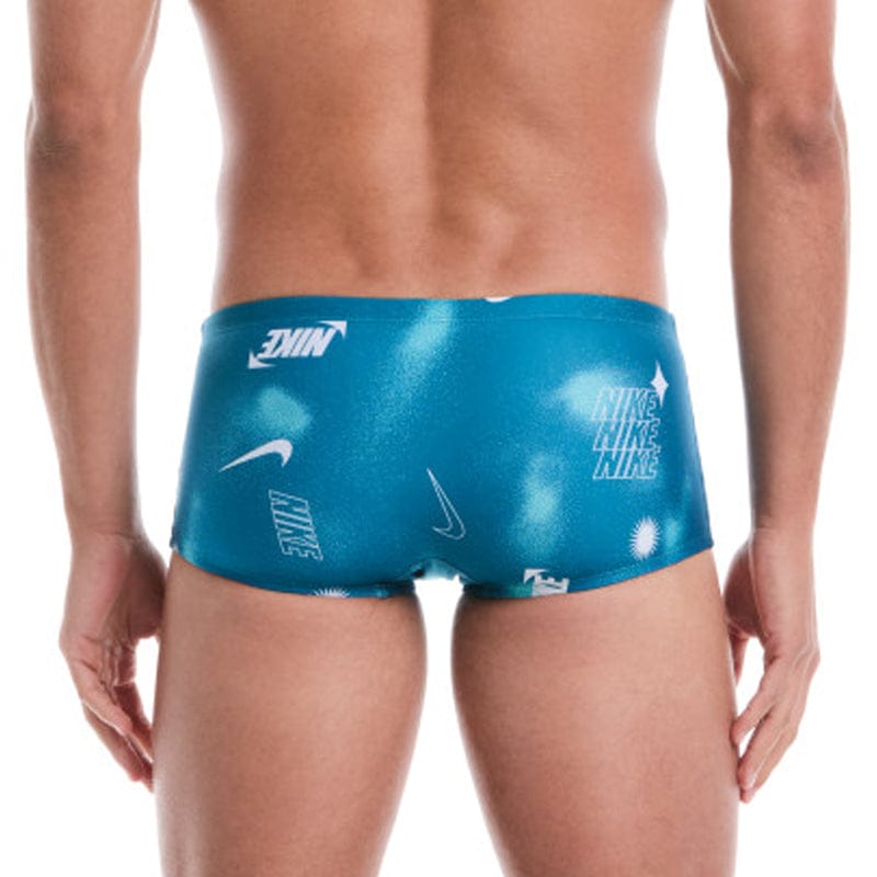 Nike - Hydrastrong Multi Print Men's Square Leg Brief (Green Abyss)