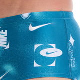 Nike - Hydrastrong Multi Print Men's Square Leg Brief (Green Abyss)