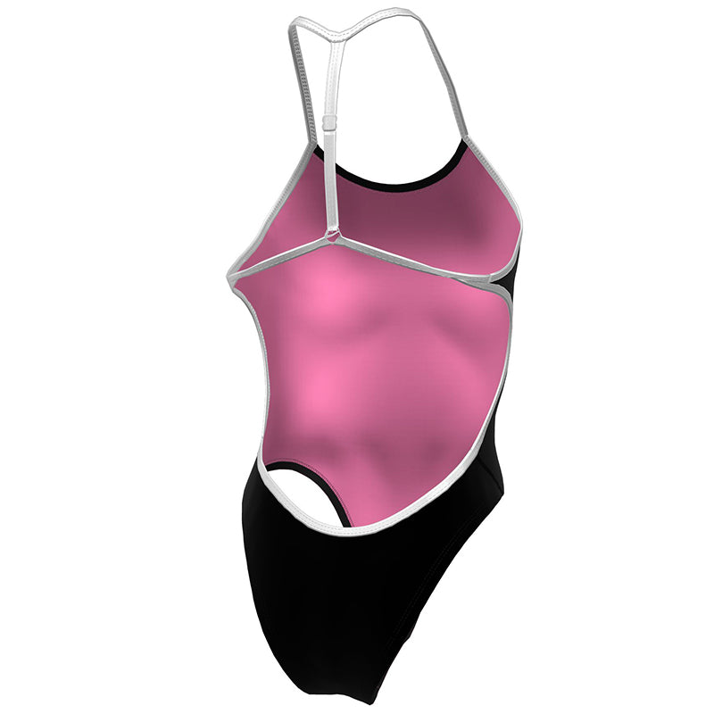 Nike - Hydrastrong Solid Women's Adjustable T-Back One Piece (Black)
