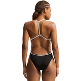 Nike - Hydrastrong Solid Women's Adjustable T-Back One Piece (Black)