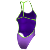 Nike - Hydrastrong Solid Women's Adjustable T-Back One Piece (Bright Violet)