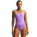 Nike - Hydrastrong Solid Women's Adjustable T-Back One Piece (Bright Violet)