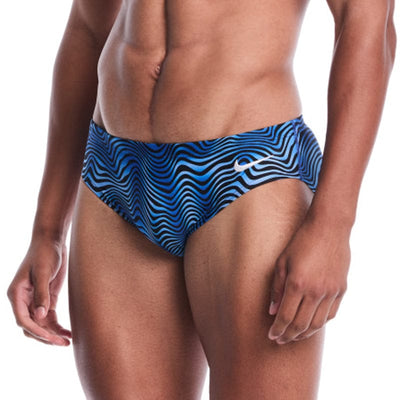 Nike - Hydrastrong Water Stripe Men's Brief (Game Royal)