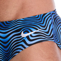 Nike - Hydrastrong Water Stripe Men's Brief (Game Royal)