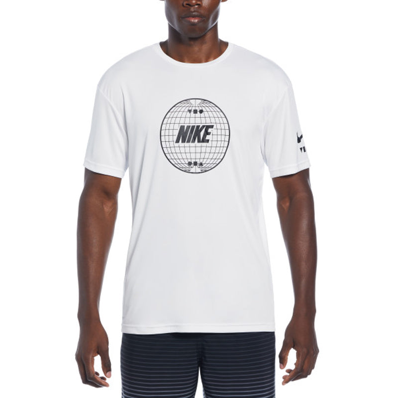 Nike - Lead Line Short Sleeve Hydroguard (White)